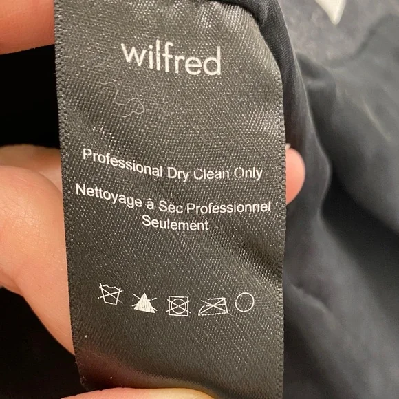 Wilfred Cashmere & Wool Blend Coat in Dark Grey, XS - Picture 9 of 11